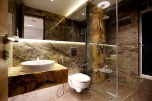 Attached Bathroom in 4 BHK Apartment at Joy Legend, Khar West – for Sale