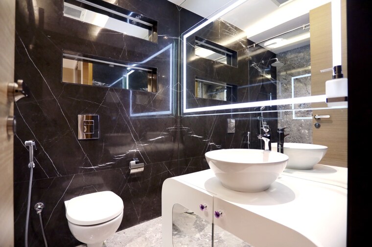 Attached Bathroom, joy-legend 4 Bedroom 1962 Sq.Ft. Apartment In Khar West Mumbai 9637975