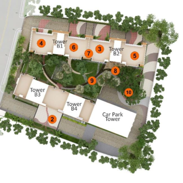 Master Plan in 1 BHK Apartment at Mahindra Vivante, Gundavali – for Sale