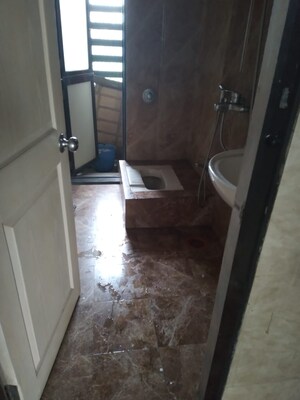 Bathroom in 2 BHK Apartment at Sawan Lifestyle, Kharghar – for Rent