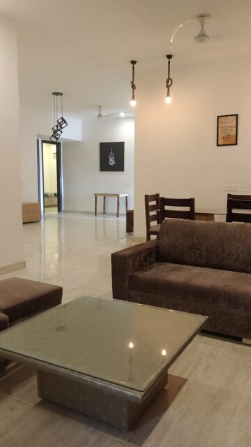 Living Room in 4 BHK Builder Floor at Sushant Lok 3, Sector 57 – for Rent