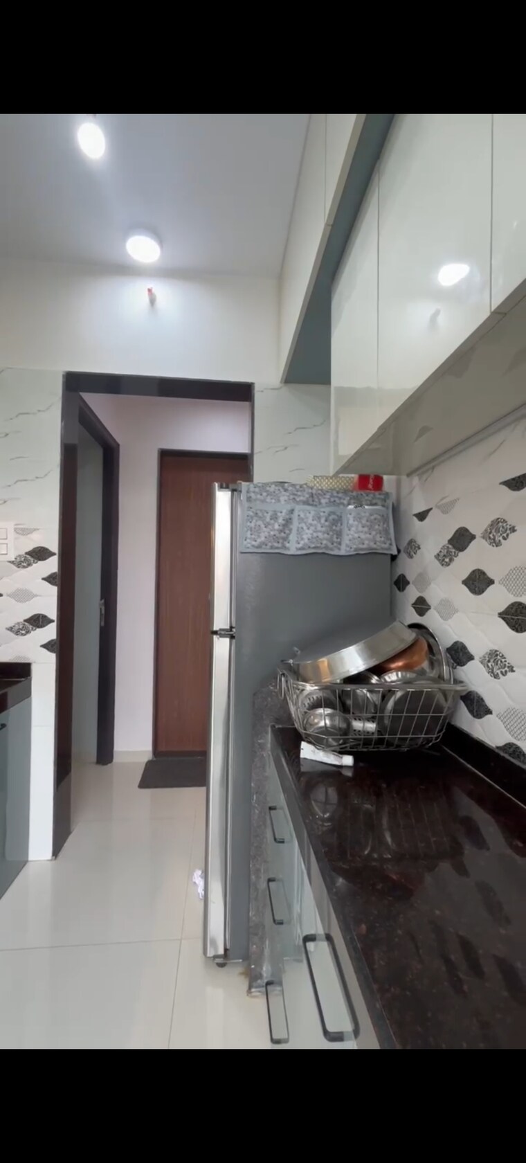 Kitchen, jvm-veda 1 Bedroom 450 Sq.Ft. Apartment In Kasarvadavali Thane 9638149