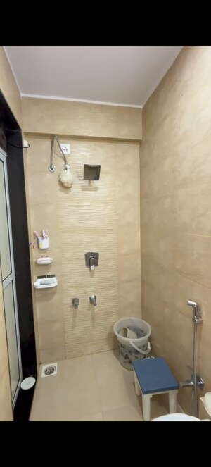 Bathroom in 1 BHK Apartment at JVM Veda, Kasarvadavali – for Rent