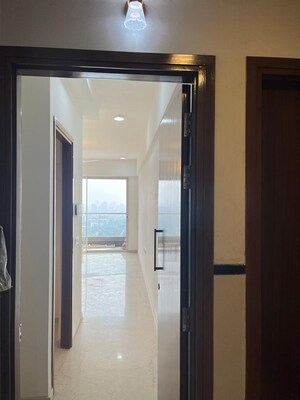 Building Lobby in 3 BHK Apartment at Courtyard by Narang Realty and The Wadhwa Group, Pokhran Road No Two – for Rent