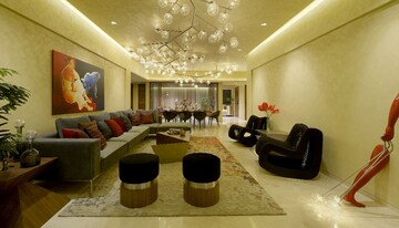 Living Room in 3 BHK Apartment at Naiknavare Eminence Saga, Viman Nagar – for Sale