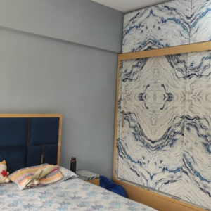 Bedroom in 2.5 BHK Apartment at Teenmurty Summit, Devala Pada – for Sale