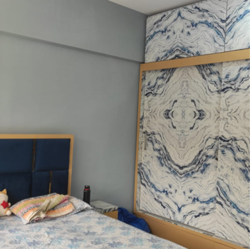 Bedroom in 2.5 BHK Apartment at Teenmurty Summit, Devala Pada – for Sale