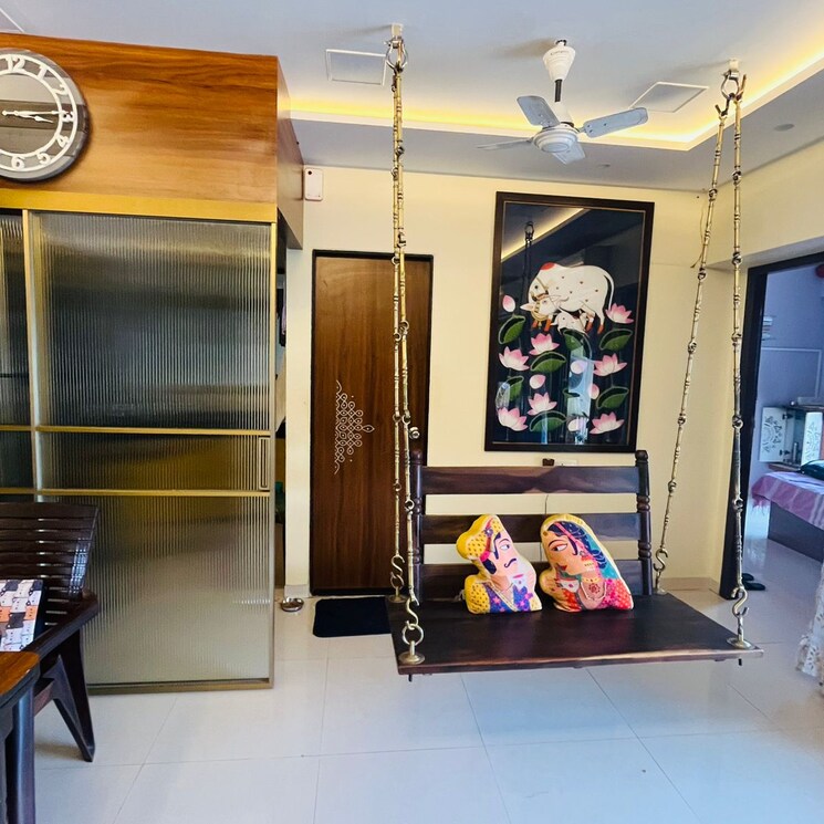 Living Room, national-park-view 2.5 Bedroom 684 Sq.Ft. Apartment In Kulupwadi Mumbai 9638493