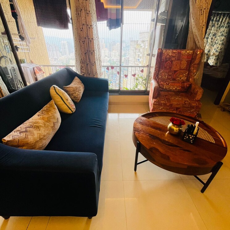 Living Room, national-park-view 2.5 Bedroom 684 Sq.Ft. Apartment In Kulupwadi Mumbai 9638493