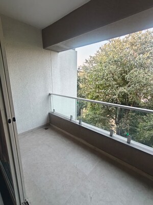 Balcony in 3 BHK Apartment at Hermes Paras Apartment, Kalyani Nagar – for Rent