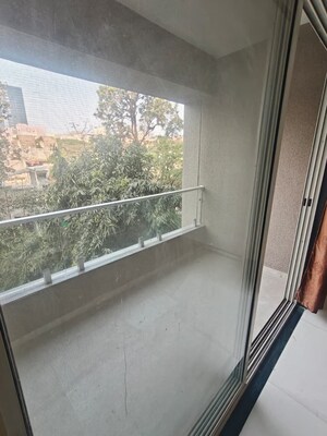 Balcony in 3 BHK Apartment at Hermes Paras Apartment, Kalyani Nagar – for Rent