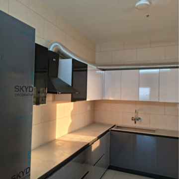 Kitchen in 3 BHK Apartment at Sobha City Gurgaon, Babupur Village – for Rent