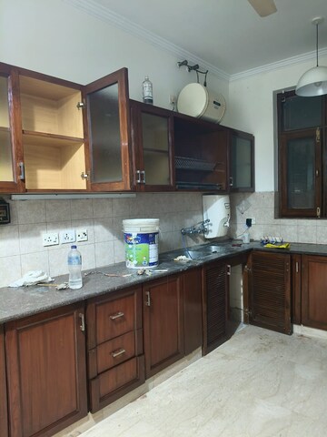 Kitchen in 4 BHK Builder Floor at Boutique Residential Apartments A 3 2, Vasant Vihar – for Rent