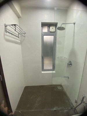 Bathroom in 3 BHK Apartment at Piramal Vaikunth, Balkum Pada – for Rent