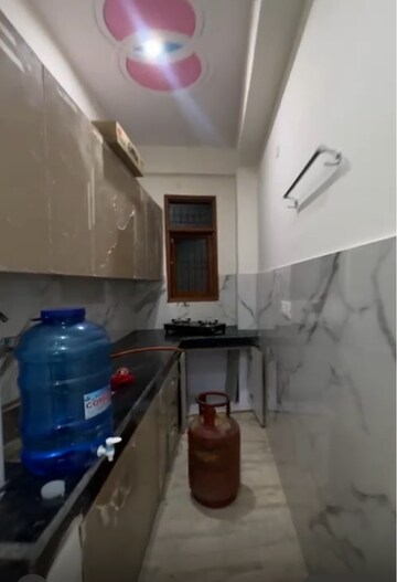 Kitchen in 2 BHK Builder Floor at New Ashok Nagar – for Rent