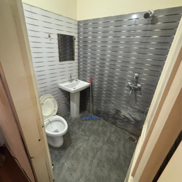 Bathroom in 1 BHK Apartment at Kharar Mohali Road – for Rent