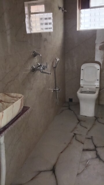 Bathroom in 3 BHK Apartment at Swan Court, New Town – for Rent