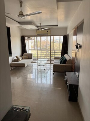 Living Room in 3 BHK Apartment at Ambawadi – for Rent