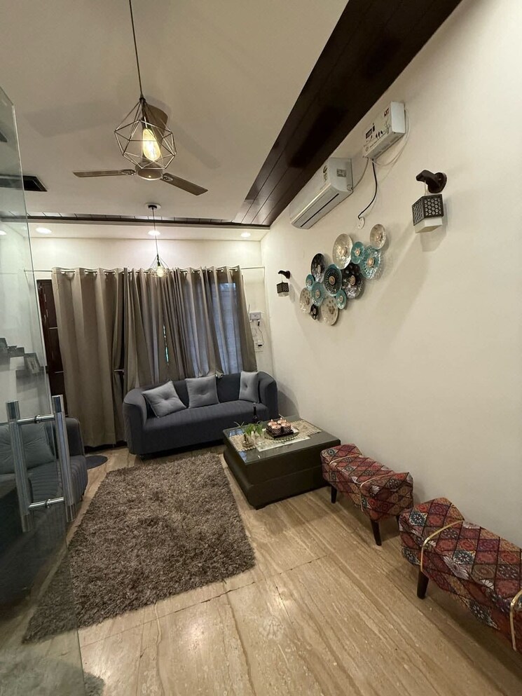 Living Room, ansal-sushant-floors 3.5 Bedroom 300 Sq.Yd. Builder Floor In Sushant Lok ii Gurgaon 9638795