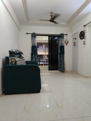 Living Room in 2 BHK Apartment at S and M Heights, Nerul – for Sale
