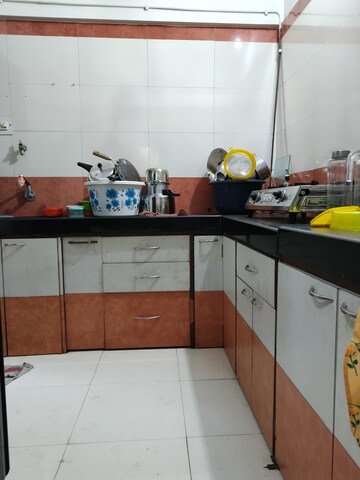 Kitchen in 2 BHK Apartment at S and M Heights, Nerul – for Sale
