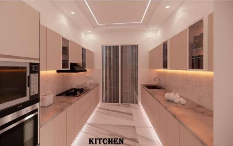 Kitchen, unitech-south-city-ii 3.5 Bedroom 320 Sq.Yd. Builder Floor In Sector 50 Gurgaon 9638809