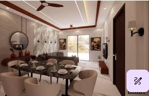 Master Bedroom in 3.5 BHK Builder Floor at Unitech South City II, Sector 50 – for Sale