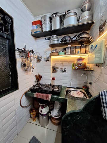 Kitchen in 1 RK Apartment at Kopar Khairane – for Sale