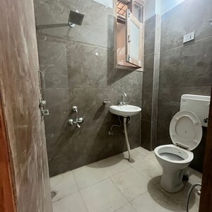 Bathroom in 2 BHK Builder Floor at Chattarpur – for Rent