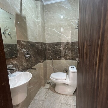 Bathroom in 2 BHK Builder Floor at Chattarpur – for Rent