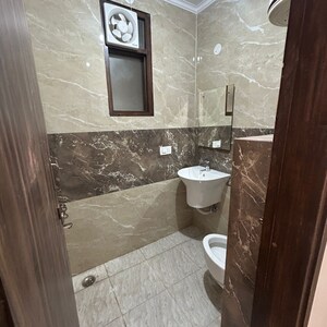 Bathroom in 2 BHK Builder Floor at Chattarpur – for Rent
