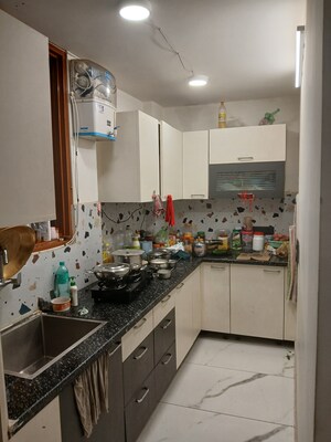 Kitchen in 2 BHK Builder Floor at Sector 9 – for Rent