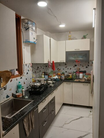 Kitchen in 2 BHK Builder Floor at Sector 9 – for Rent