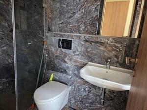 Bathroom in 3 BHK Apartment at Darshan Rico, Lower Parel – for Rent