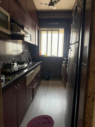 Kitchen in 3 BHK Apartment at Marathon Omega, Lower Parel – for Rent