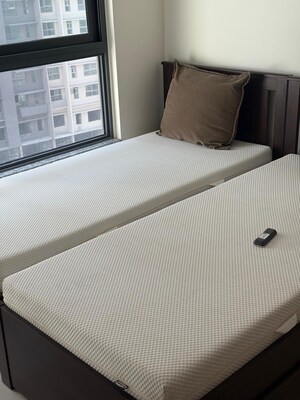 Balcony in 2 BHK Apartment at Kalpataru Immensa, Kolshet Road – for Rent