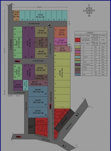  Plot – Map Location View at Badkhal Village - for Sale