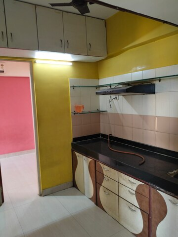 Kitchen in 1 BHK Apartment at Moreshwar Kamal, Kolshet – for Rent