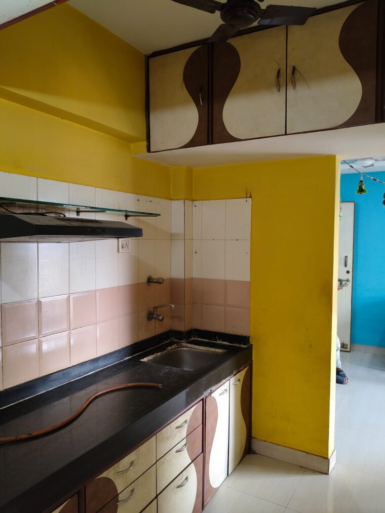 Kitchen, moreshwar-kamal 1 Bedroom 500 Sq.Ft. Apartment In Kolshet Thane 9638995
