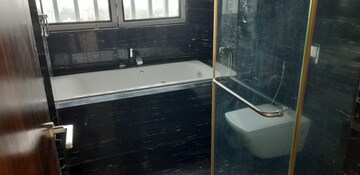 Bathroom in 4 BHK Apartment at Bayview Terraces, Prabhadevi – for Rent