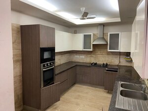 Kitchen in 3 BHK Builder Floor at Kalkaji – for Rent