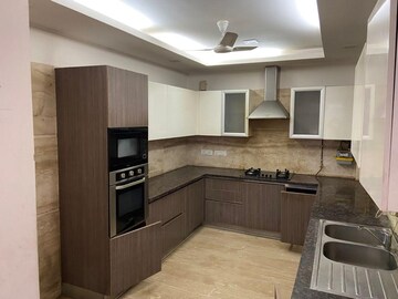 Kitchen in 3 BHK Builder Floor at Kalkaji – for Rent