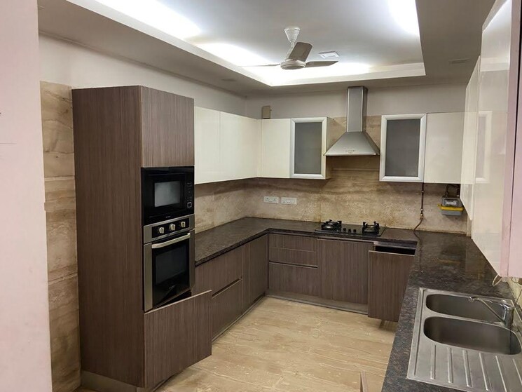 Kitchen, kalkaji 3 Bedroom 2000 Sq.Ft. Builder Floor In Kalkaji Delhi 9639113