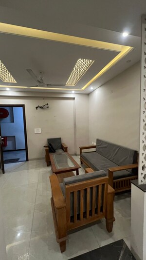 Living Room in 3 BHK Apartment at Malviya Nagar – for Rent