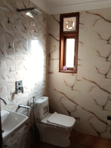 Bathroom in 1 RK Builder Floor at Ignou Road – for Rent