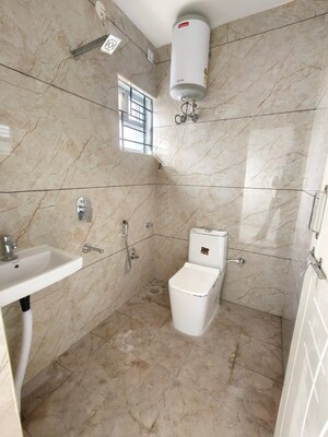 Bathroom in 2 BHK Builder Floor at Swastika Residency Indiranagar, Indiranagar – for Rent
