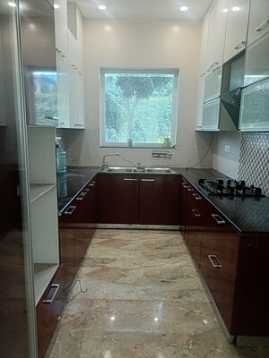 Kitchen in 3 BHK Builder Floor at Sector 52 – for Rent