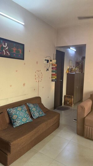 Living Room in 1 BHK Apartment at Conwood Astoria, Goregaon East – for Rent