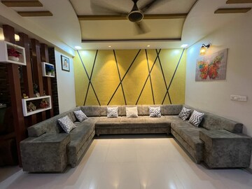 Living Room in 2 BHK Apartment at Vaishnodevi Circle – for Rent