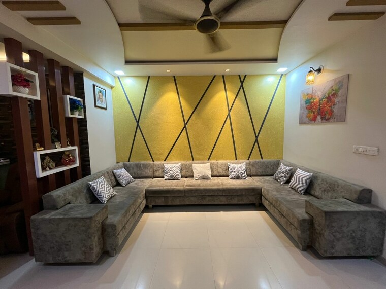 Living Room, vaishnodevi circle 2 Bedroom 1390 Sq.Ft. Apartment In Vaishnodevi Circle Ahmedabad 9639286